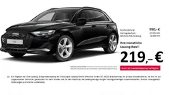 Schwarz Gebraucht 2024 Audi A3 Sportback Advanced Limousine | 30.733 € (Fairer Preis)