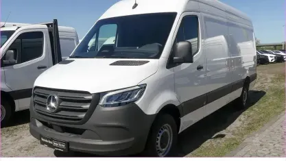 Neu Mercedes Sprinter 170 PS (125 kW) 2026 Weiß Van