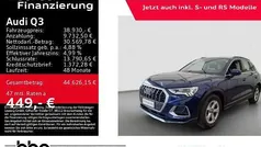 Navarrablau metallic Gebraucht 2024 Audi Q3 Advanced Plus SUV | 38.930 € (Fairer Preis)