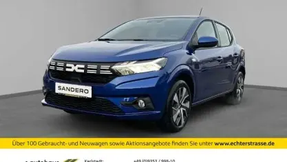 Brugt Dacia Sandero Expression 91 HK (66 kW) 2025 Blå Sedan