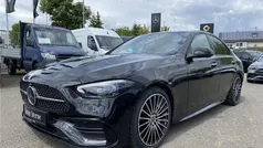 Schwarz Gebraucht 2024 Mercedes C300 AMG Line Premium Limousine | 47.239 € (Fairer Preis)