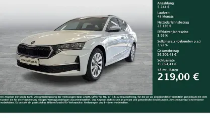 Gebraucht Skoda Octavia Selection 150 PS (110 kW) 2025 Moonweiß perleffekt Kombi