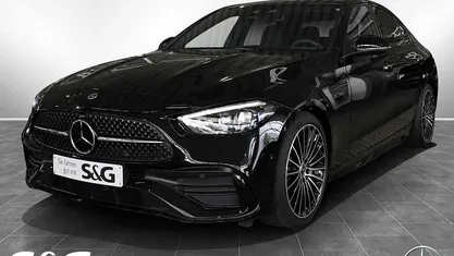 Gebraucht Mercedes C300 AMG 265 PS (194 kW) 2025 Metalliclack obsidianschwarz Limousine