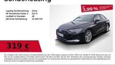 Mythosschwarz metallic Gebraucht 2024 Audi A3 Ambiente Limousine | 33.480 € (Fairer Preis)