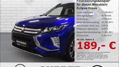 Occasion Mitsubishi Eclipse Cross Diamant Edition 163 PK (119 kW) 2020 Blauw SUV