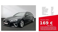 Mythosschwarz metallic Gebraucht 2023 Audi A4 S-Line Kombi | 28.880 € (Superpreis)