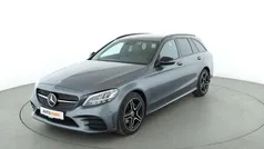 Grau Gebraucht 2019 Mercedes C220 AMG line Kombi | 25.680 € (Fairer Preis)