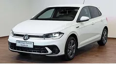 Pure white Gebraucht 2022 VW Polo R-line Kleinwagen | 19.630 € (Fairer Preis)