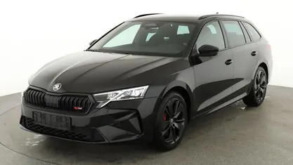 Uusi Skoda Octavia RS 265 HP (194 kW) 2026 Musta Farmari