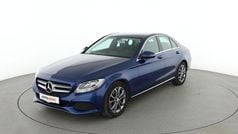 Blau Gebraucht 2018 Mercedes C180 Avantgarde Limousine | 21.040 € (Fairer Preis)