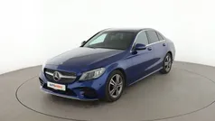 Blau Gebraucht 2019 Mercedes C300 AMG line Limousine | 28.190 € (Guter Preis)