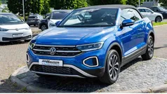 Blau Gebraucht 2025 VW T-Roc Cabriolet Style Cabrio | 36.965 € (Fairer Preis)
