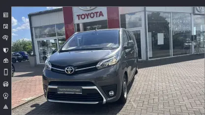 Gebraucht Toyota Proace Verso Plus 144 PS (105 kW) 2021 Basaltgrau metallic Kombi