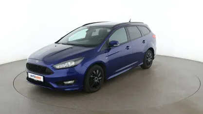 Gebraucht Ford Focus ST-Line 150 PS (110 kW) 2018 Blau Kombi