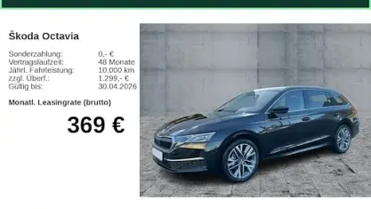Uusi Skoda Octavia 150 HP (110 kW) 2025 Musta Farmari
