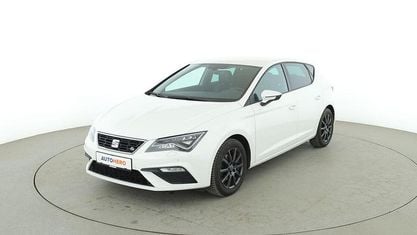 Używany Seat Leon FR 150 KM (110 kW) 2018 Biały Sedan/Limuzyna