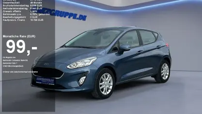 Occasion Ford Fiesta Cool & Connect 86 ch (63 kW) 2019 Bleue Citadine