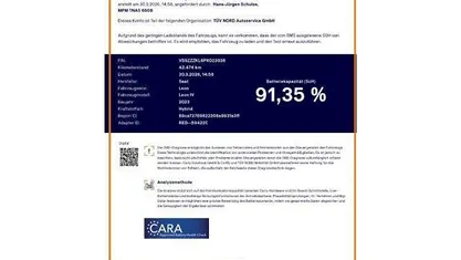Second-hand Seat Leon FR 204 CP (150 kW) 2022 Roșu Berlinǎ