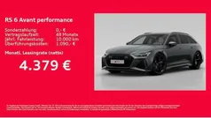 Gold Neu 2025 Audi RS6 Performance Kombi | 179.542 €
