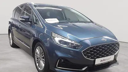 Gebraucht Ford S-MAX Vignale 190 PS (139 kW) 2022 Chromablau metallic Van / Kleinbus