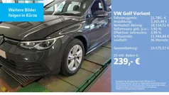 Grau Gebraucht 2021 VW Golf VIII Life Kombi | 21.780 € (Fairer Preis)