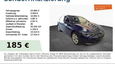 Blau Gebraucht 2020 VW Golf VIII Style Limousine | 20.880 € (Guter Preis)