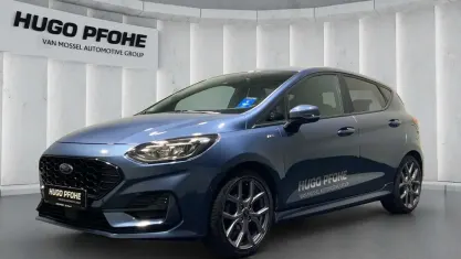 Gebraucht Ford Fiesta ST-Line 101 PS (74 kW) 2023 Chromablau metallic Kleinwagen