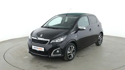 Schwarz Gebraucht 2020 Peugeot 108 Top! Collection Limousine | 10.520 € (Fairer Preis)