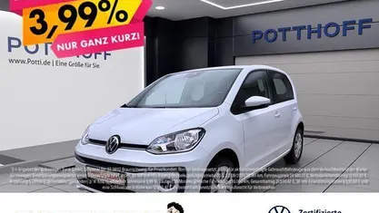 Weiss Gebraucht 2020 VW up! move up! Kleinwagen | 10.377 € (Guter Preis)