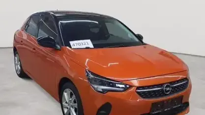 Gebraucht Opel Corsa Elegance 75 PS (55 kW) 2023 Dynamik orange metallic/dach karbon schwarz metallic Kleinwagen