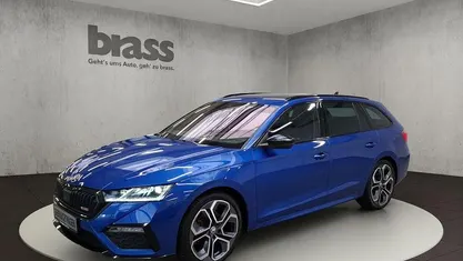 Raceblau metallic Gebraucht 2023 Skoda Octavia RS Kombi | 28.900 € (Superpreis)
