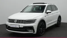 Oryxweiß perlmutteffekt Gebraucht 2017 VW Tiguan R-line SUV | 23.450 € (Fairer Preis)