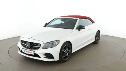 Gebraucht Mercedes C300 AMG line 272 PS (200 kW) 2020 Weiß Cabrio