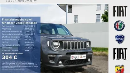 Neu Jeep Renegade Summit 131 PS (96 kW) 2025 Grau SUV