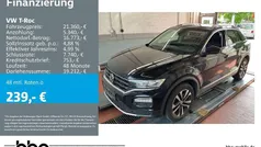 Schwarz Gebraucht 2020 VW T-Roc United SUV | 21.360 € (Fairer Preis)