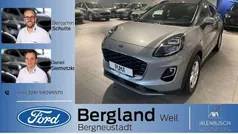 Lackierung metallic "mineralsilber" (silber) silber Gebraucht 2023 Ford Puma Titanium X Coupé | 23.990 € (Fairer Preis)