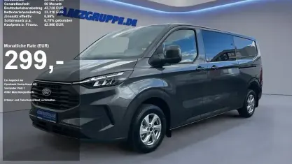Neu Ford Transit Custom Limited 170 PS (125 kW) 2025 Magnetic Limousine
