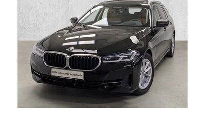 Brugt BMW 520 Sport Line 190 HK (139 kW) 2023 Sort Stationcar