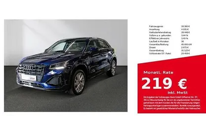 Navarrablau metallic Gebraucht 2024 Audi Q2 Advanced Plus SUV | 33.380 € (Fairer Preis)