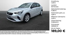 Silber Gebraucht 2022 Opel Corsa Edition Limousine | 12.598 € (Fairer Preis)