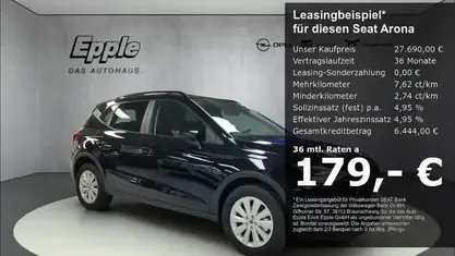 Schwarz Neu 2025 Seat Arona SUV | 25.590 € (Guter Preis)
