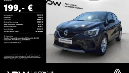 Gebraucht Renault Captur Evolution 91 PS (66 kW) 2024 Schwarz SUV