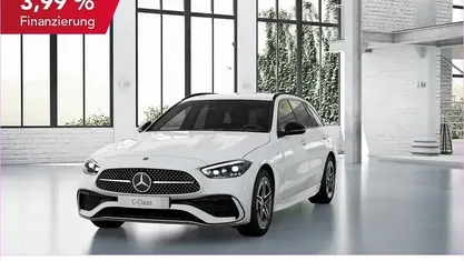 Gebraucht Mercedes C300e AMG 197 PS (144 kW) 2025 Unilack polarweiß Kombi