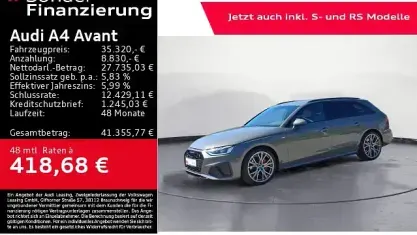 Gebraucht Audi A4 S-Line 204 PS (150 kW) 2024 Grau Kombi