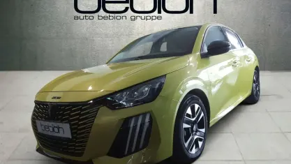 Gebraucht Peugeot 208 Allure 101 PS (74 kW) 2024 Met. agueda gelb Kleinwagen
