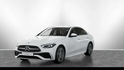 Gebraucht Mercedes C180 AMG 170 PS (125 kW) 2025 Unilack polarweiß Limousine