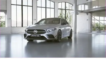 Używany Mercedes A35 AMG AMG 306 KM (225 kW) 2022 Srebrny Sedan/Limuzyna