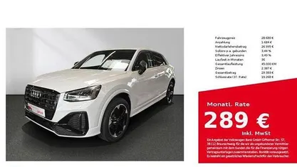 Gebraucht Audi Q2 S-Line 116 PS (85 kW) 2024 Gletscherweiß metallic SUV