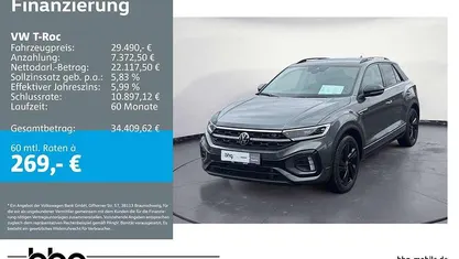Gebraucht VW T-Roc R-line 150 PS (110 kW) 2025 Grau SUV