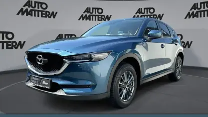 Gebraucht Mazda CX-5 Exclusive-Line 165 PS (121 kW) 2019 Blau SUV